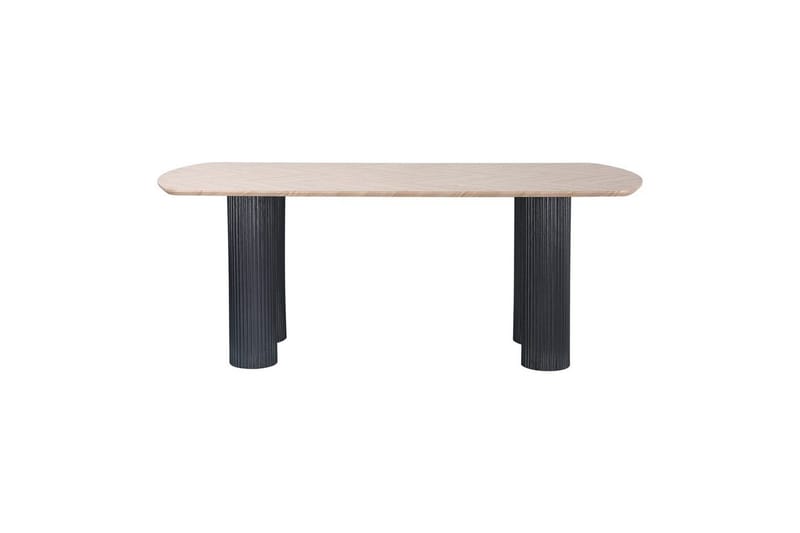 Bessonville Ruokapöytä Pitkä 200x200 cm - Ruskea - Huonekalut - Pöytä & ruokailuryhmä - Ruokapöydät & keittiön pöydät