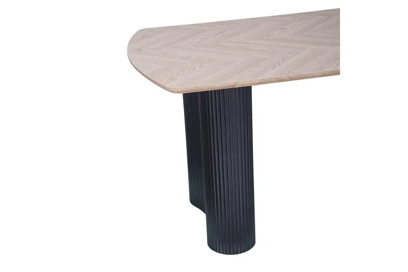 Bessonville Ruokapöytä Pitkä 200x200 cm - Ruskea - Huonekalut - Pöytä & ruokailuryhmä - Ruokapöydät & keittiön pöydät