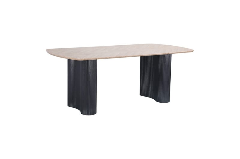 Bessonville Ruokapöytä Pitkä 200x200 cm, Ruskea