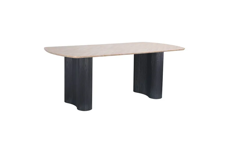 Bessonville Ruokapöytä Pitkä 200x200 cm, Ruskea