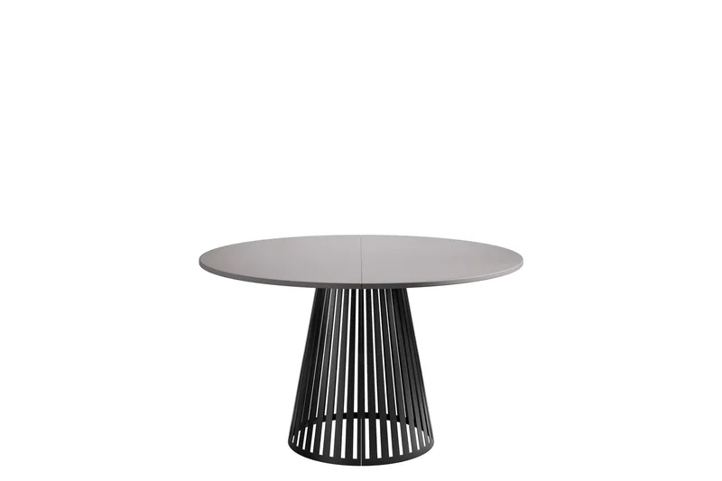 Beylen Ruokapöytä 100 cm, pyöreä - Harmaa/Musta - Huonekalut - Pöytä & ruokailuryhmä - Ruokapöydät & keittiön pöydät