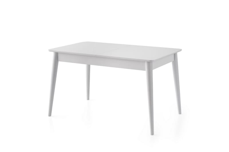 Bingdi Ruokapöytä 130 cm Suorakulmainen, Valkoinen
