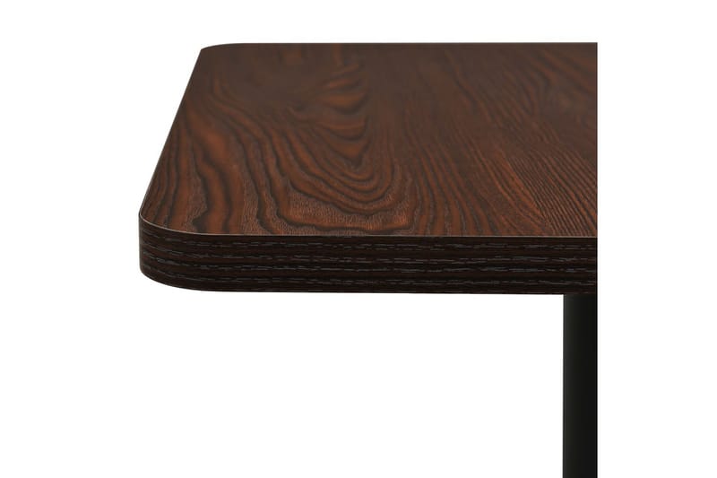 Bistropöytä tumma tuhka 70x70x107 cm - Ruskea - Huonekalut - Pöytä & ruokailuryhmä - Baaripöytä