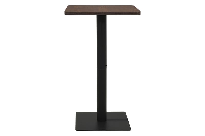 Bistropöytä tumma tuhka 70x70x107 cm - Ruskea - Huonekalut - Pöytä & ruokailuryhmä - Baaripöytä