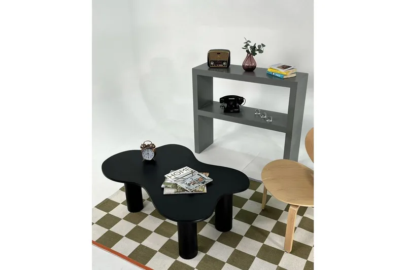 Bloomis Sohvapöytä 110 cm - Musta - Huonekalut - Pöytä & ruokailuryhmä - Sohvapöytä