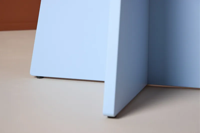 Bootcut Ruokapöytä 110 cm Pyöreä - Sininen - Huonekalut - Pöytä & ruokailuryhmä - Ruokapöydät & keittiön pöydät