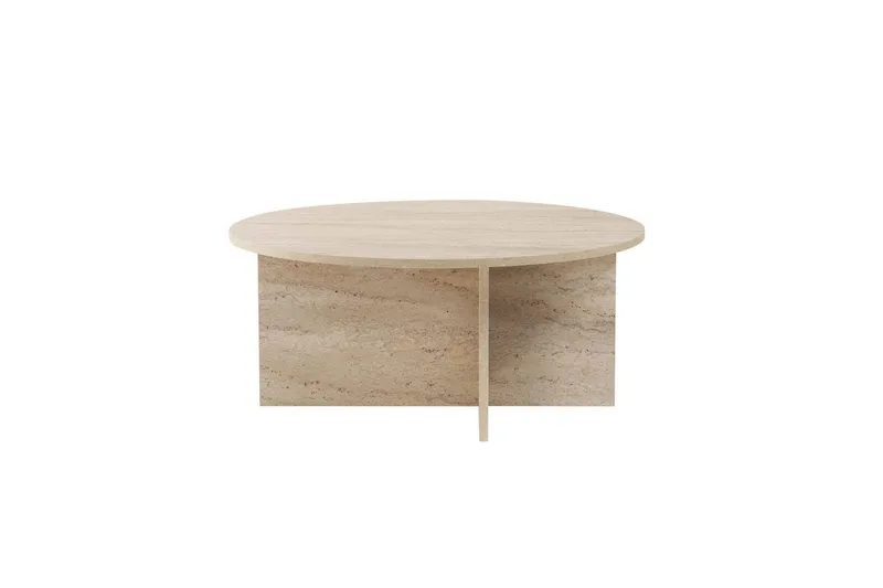 Boro Sohvapöytä 90 cm, Beige