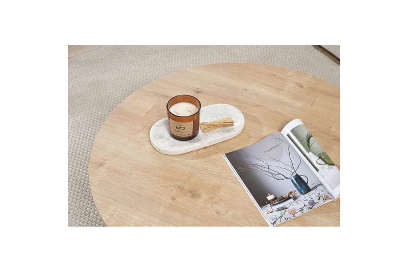 Boro Sohvapöytä 90 cm - Luonnonväri - Huonekalut - Pöytä & ruokailuryhmä - Sohvapöytä