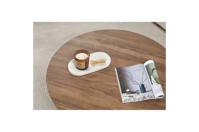 Boro Sohvapöytä 90 cm - Ruskea - Huonekalut - Pöytä & ruokailuryhmä - Sohvapöytä