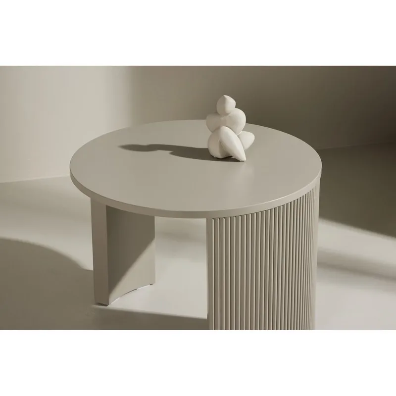 Bristol Sohvapöytä 60 cm - Beige - Huonekalut - Pöytä & ruokailuryhmä - Sohvapöytä