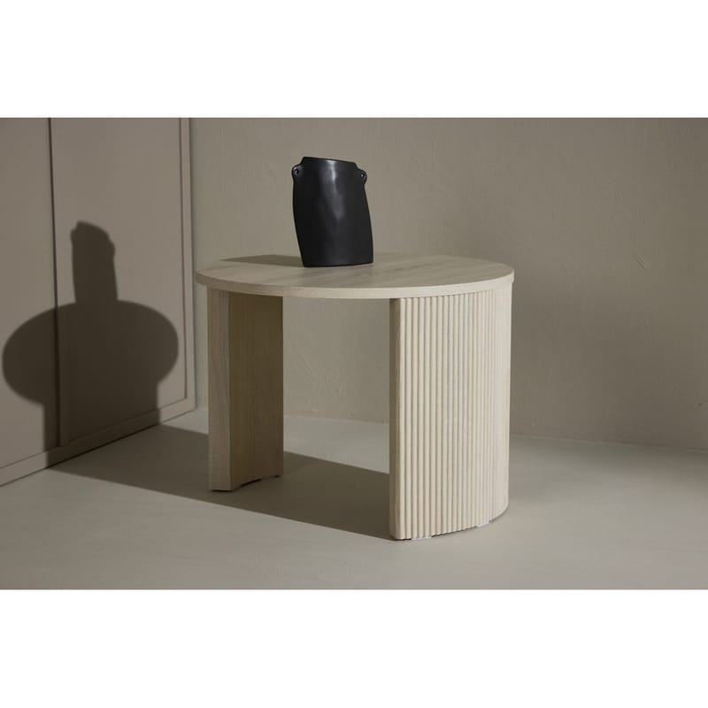 Bristol Sohvapöytä 60 cm - Whitewash - Huonekalut - Pöytä & ruokailuryhmä - Sohvapöytä