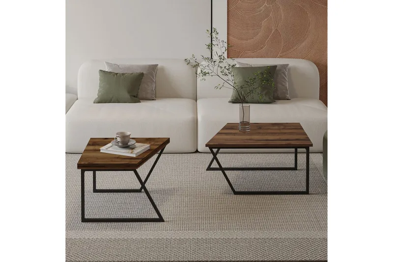 Bulskoll Sohvapöytä 120 cm - Luonnollinen - Huonekalut - Pöytä & ruokailuryhmä - Apupöytä & sivupöytä - Sarjapöytä