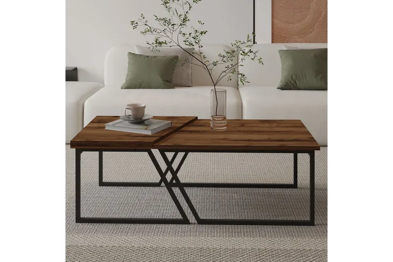 Bulskoll Sohvapöytä 120 cm - Luonnollinen - Huonekalut - Pöytä & ruokailuryhmä - Apupöytä & sivupöytä - Sarjapöytä