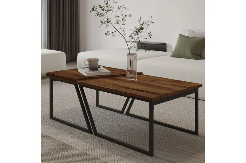 Bulskoll Sohvapöytä 120 cm - Luonnollinen - Huonekalut - Pöytä & ruokailuryhmä - Apupöytä & sivupöytä - Sarjapöytä