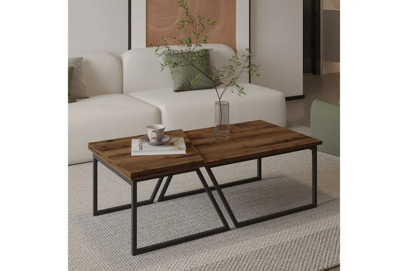 Bulskoll Sohvapöytä 120 cm - Luonnollinen - Huonekalut - Pöytä & ruokailuryhmä - Apupöytä & sivupöytä - Sarjapöytä