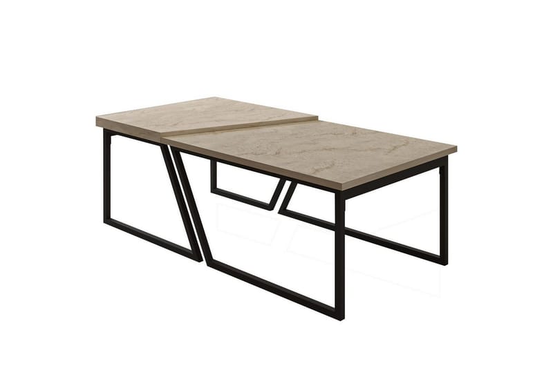 Bulskoll Sohvapöytä 120 cm - Travertiini - Huonekalut - Pöytä & ruokailuryhmä - Sohvapöytä