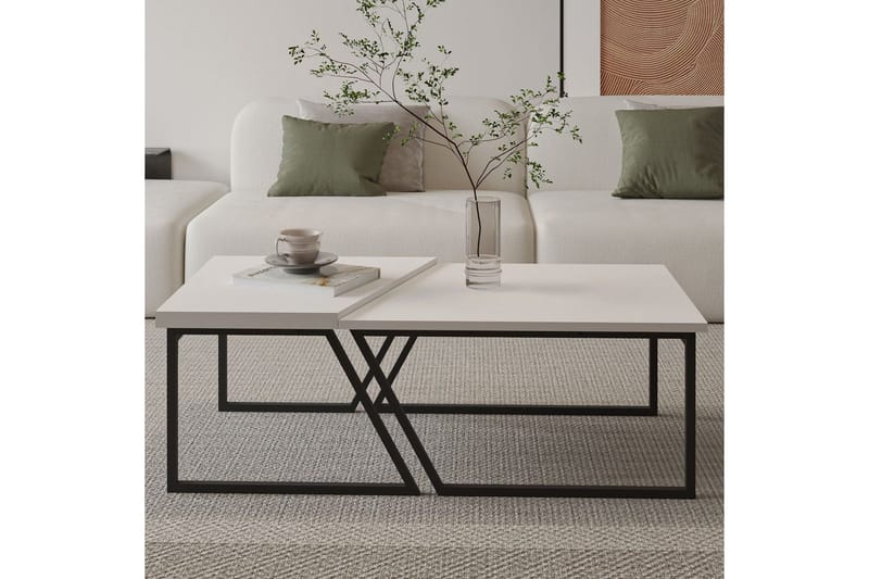 Bulskoll Sohvapöytä 120 cm - Valkoinen - Huonekalut - Pöytä & ruokailuryhmä - Sohvapöytä