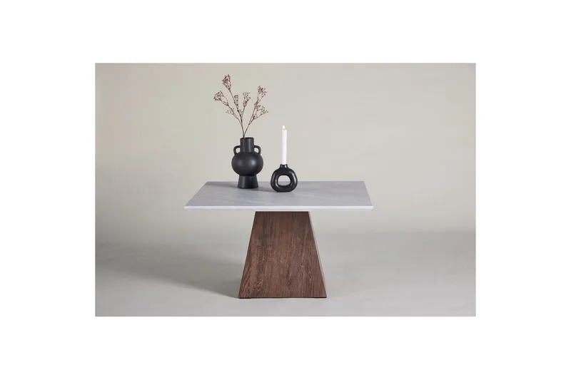 Cael Sohvapöytä 80X80 Cm - Vaalean Harmaa - Huonekalut - Pöytä & ruokailuryhmä - Sohvapöytä