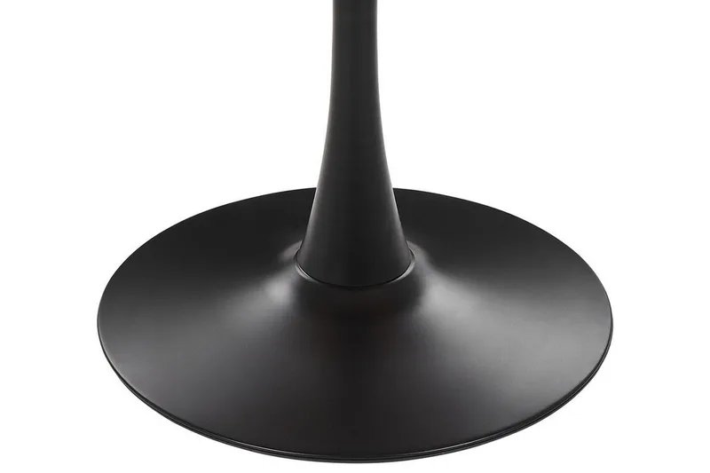 Calmar Ruokapöytä 90 cm Pyöreä - Vaaleanruskea/Musta - Huonekalut - Pöytä & ruokailuryhmä - Ruokapöydät & keittiön pöydät