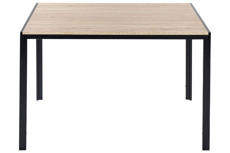 Campi Ruokapöytä 80x120 cm - Vaaleanruskea/Musta - Huonekalut - Pöytä & ruokailuryhmä - Ruokapöydät & keittiön pöydät