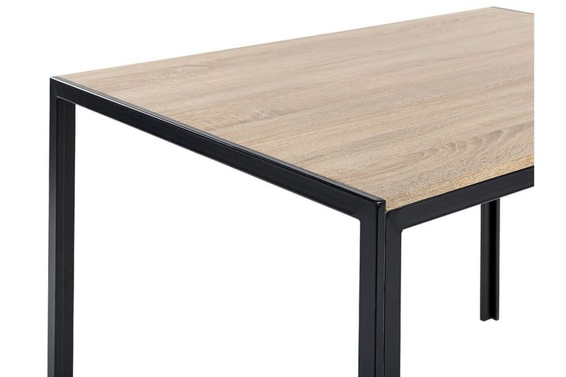 Campi Ruokapöytä 80x120 cm - Vaaleanruskea/Musta - Huonekalut - Pöytä & ruokailuryhmä - Ruokapöydät & keittiön pöydät