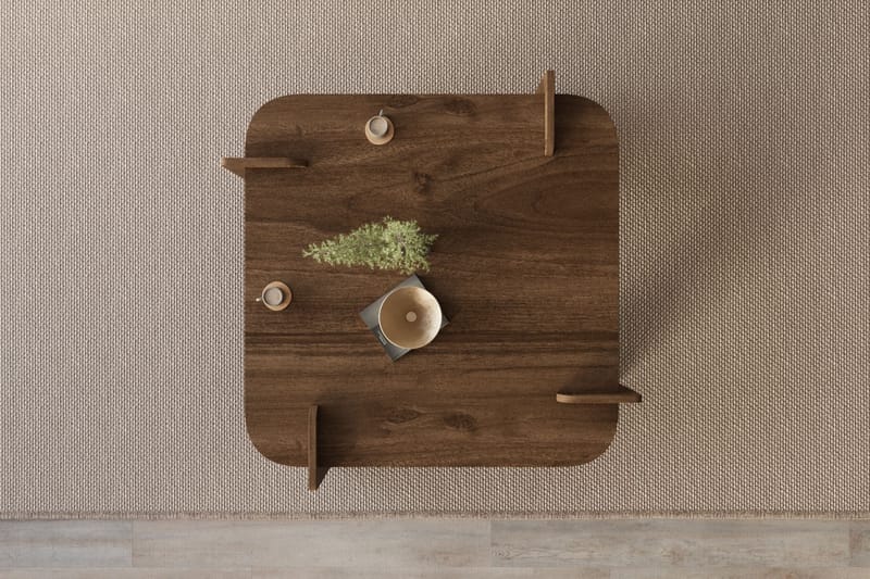 Campwell sohvapöytä 90 cm neliö - Huonekalut - Pöytä & ruokailuryhmä - Sohvapöytä
