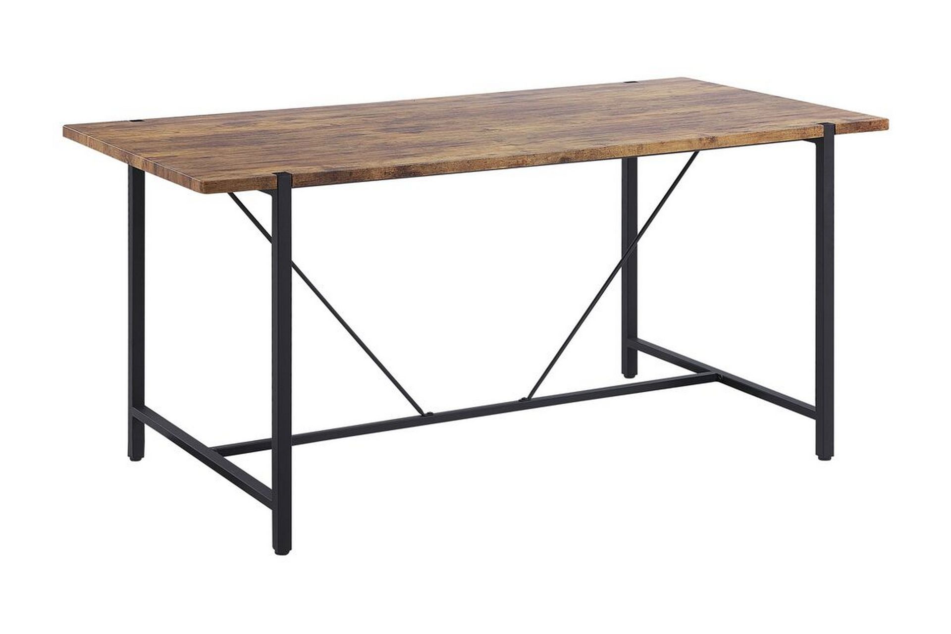 Carbo Ruokapöytä 80x160 cm - Tummanruskea/Musta - Huonekalut - Pöytä & ruokailuryhmä - Ruokapöydät & keittiön pöydät