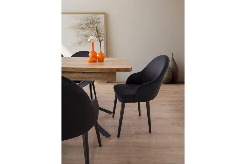 Cassel Ruokapöytä 160 cm Suorakulmainen - Ruskea - Huonekalut - Pöytä & ruokailuryhmä - Ruokapöydät & keittiön pöydät