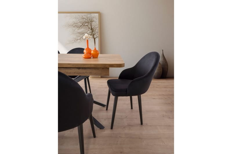 Cassel Ruokapöytä 160 cm Suorakulmainen - Ruskea - Huonekalut - Pöytä & ruokailuryhmä - Ruokapöydät & keittiön pöydät