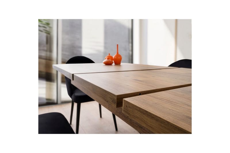 Cassel Ruokapöytä 160 cm Suorakulmainen - Ruskea - Huonekalut - Pöytä & ruokailuryhmä - Ruokapöydät & keittiön pöydät