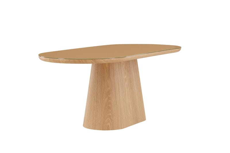 Castor Ruokapöytä 200 cm Ovaali - Luonnonväri - Huonekalut - Pöytä & ruokailuryhmä - Ruokapöydät & keittiön pöydät