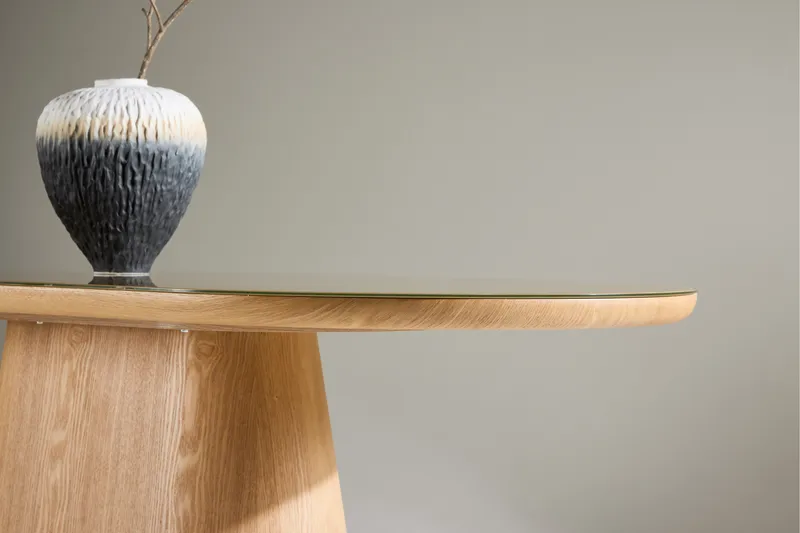 Castor Ruokapöytä 200 cm Ovaali - Luonnonväri - Huonekalut - Pöytä & ruokailuryhmä - Ruokapöydät & keittiön pöydät