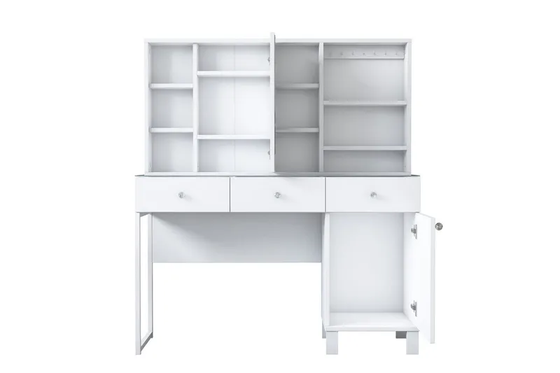 Ceris Kampauspöytä 120 cm, Valkoinen