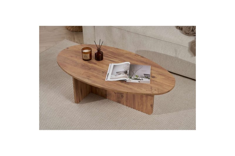 Ceyra Sohvapöytä 120 cm - Beige - Huonekalut - Pöytä & ruokailuryhmä - Sohvapöytä