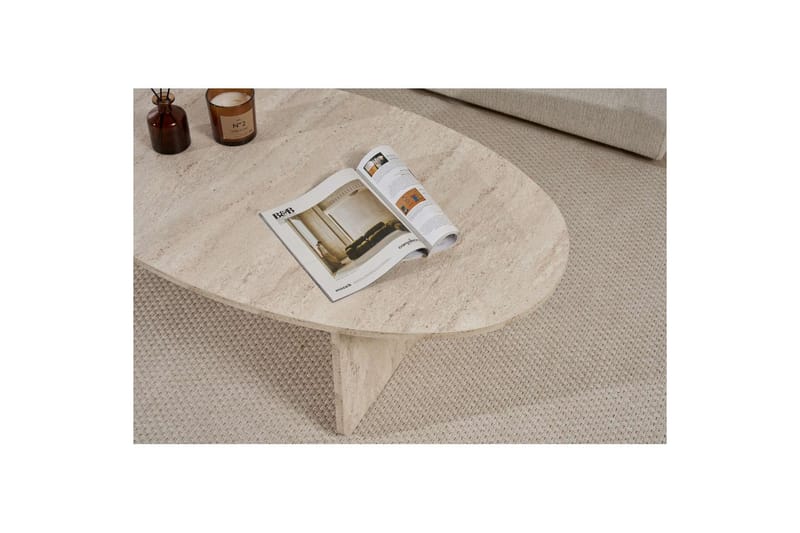 Ceyra Sohvapöytä 120 cm - Beige - Huonekalut - Pöytä & ruokailuryhmä - Sohvapöytä