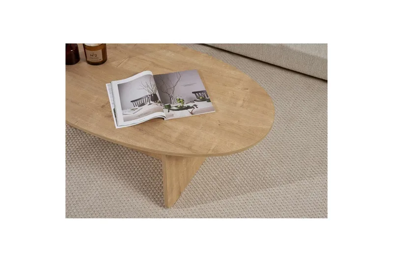 Ceyra Sohvapöytä 120 cm - Tammi - Huonekalut - Pöytä & ruokailuryhmä - Sohvapöytä