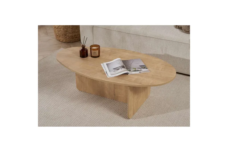 Ceyra Sohvapöytä 120 cm - Tammi - Huonekalut - Pöytä & ruokailuryhmä - Sohvapöytä