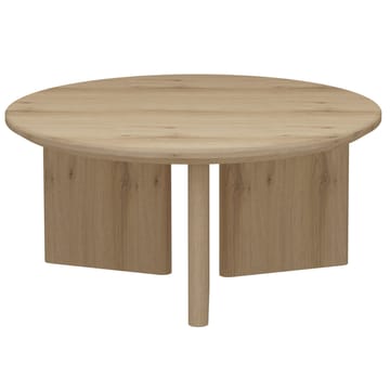 Chatham 80 cm pyöreä sohvapöytä tammi - Beige - Huonekalut - Pöytä & ruokailuryhmä - Sohvapöytä