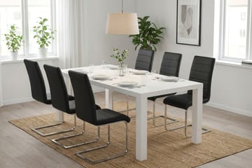 Cibus-ruokailuryhmä 180 cm, 4 Cibus-tuolia - Huonekalut - Pöytä & ruokailuryhmä - Ruokailuryhmä
