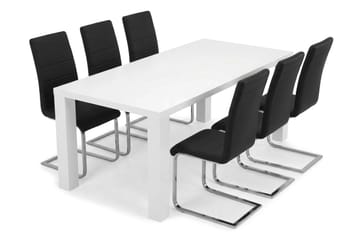 Cibus-ruokailuryhmä 180 cm, 4 Cibus-tuolia - Huonekalut - Pöytä & ruokailuryhmä - Ruokailuryhmä