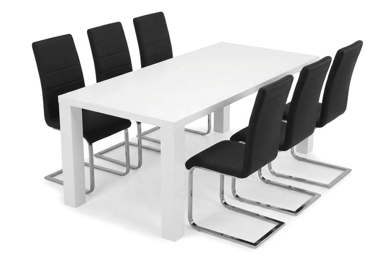 Cibus-ruokailuryhmä 180 cm, 4 Cibus-tuolia - Huonekalut - Pöytä & ruokailuryhmä - Ruokailuryhmä