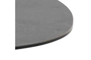 Cimino soikea sohvapöytä 100 cm keraaminen metallirunko - Tummanharmaa - Huonekalut - Pöytä & ruokailuryhmä - Sohvapöytä