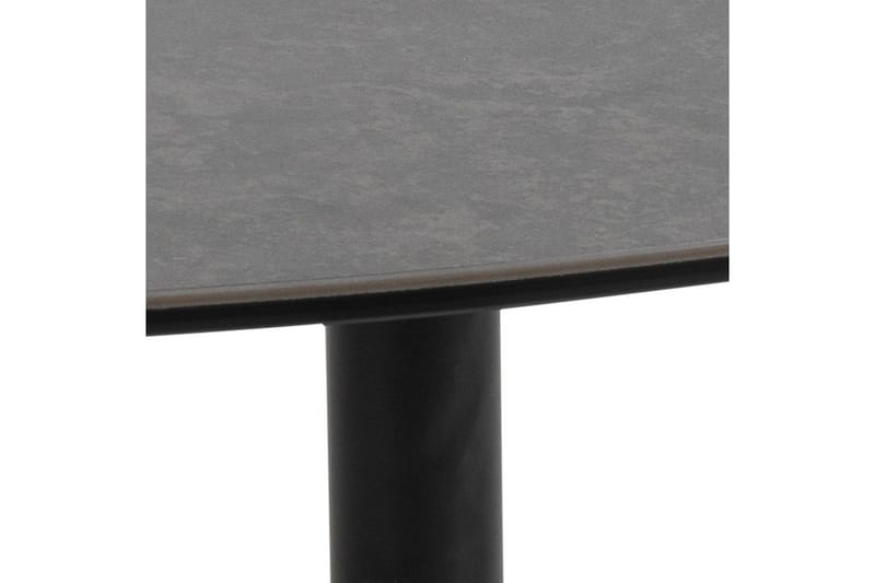 Cimino soikea sohvapöytä 100 cm keraaminen metallirunko - Tummanharmaa - Huonekalut - Pöytä & ruokailuryhmä - Sohvapöytä