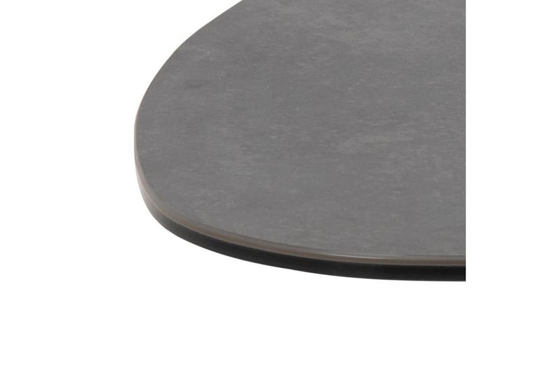 Cimino soikea sohvapöytä 100 cm keraaminen metallirunko - Tummanharmaa - Huonekalut - Pöytä & ruokailuryhmä - Sohvapöytä