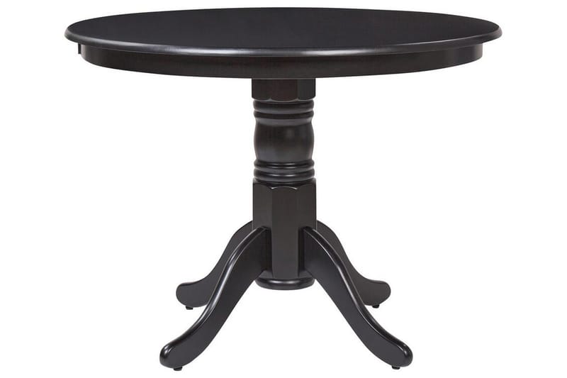 Cinnamon Ruokapöytä 100x76 cm Pyöreä, Musta
