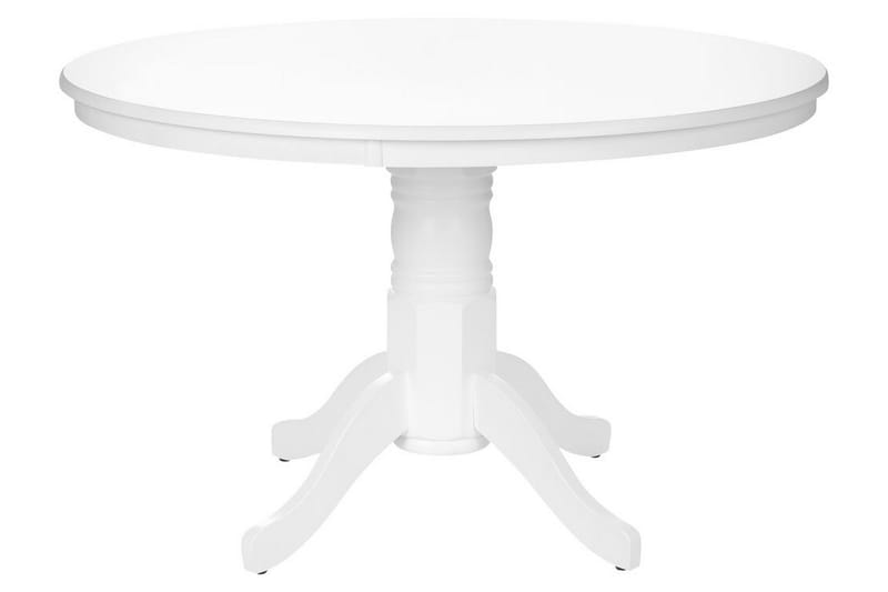 Cinnamon Ruokapöytä 120x75 cm Pyöreä, Valkoinen