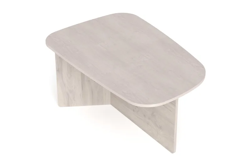 Coffee table Bark - Valkokuultokäsitelty tammi - Huonekalut - Pöytä & ruokailuryhmä - Sohvapöytä