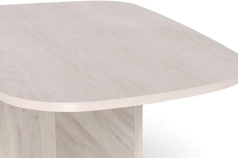 Coffee table Bark - Valkokuultokäsitelty tammi - Huonekalut - Pöytä & ruokailuryhmä - Sohvapöytä