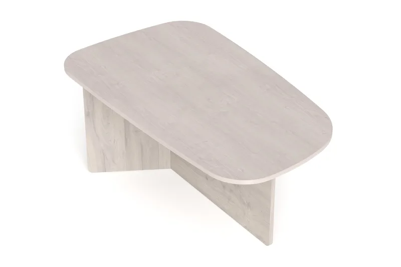 Coffee table Bark - Valkokuultokäsitelty tammi - Huonekalut - Pöytä & ruokailuryhmä - Sohvapöytä