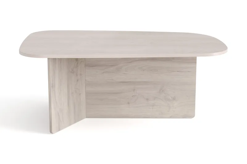 Coffee table Bark - Valkokuultokäsitelty tammi - Huonekalut - Pöytä & ruokailuryhmä - Sohvapöytä